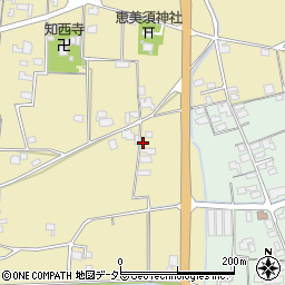 島根県出雲市大社町中荒木恵美須994周辺の地図