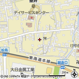 岐阜県不破郡垂井町681周辺の地図