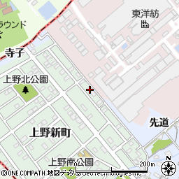 愛知県犬山市上野新町543-1周辺の地図