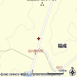 鳥取県西伯郡南部町福成1205周辺の地図