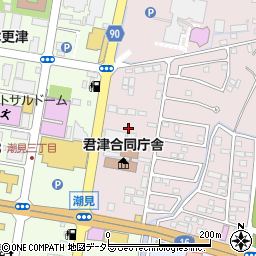 総合住宅展示場木更津住宅公園周辺の地図