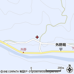 兵庫県養父市外野910周辺の地図