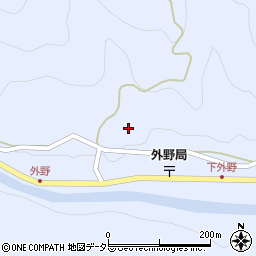 兵庫県養父市外野463周辺の地図