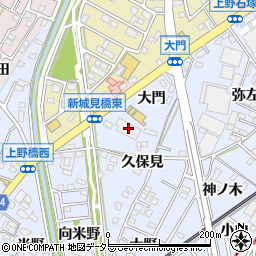 愛知県犬山市上野大門715周辺の地図