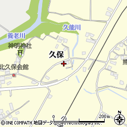 千葉県市原市久保481-1周辺の地図