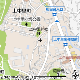 神奈川県横浜市磯子区上中里町603周辺の地図