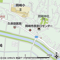 ＪＡ湘南岡崎周辺の地図