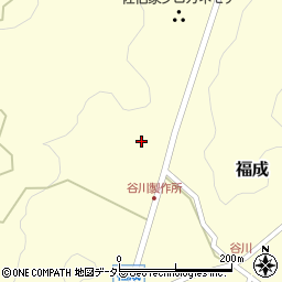 鳥取県西伯郡南部町福成1201周辺の地図