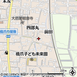 愛知県犬山市橋爪四郎丸18周辺の地図