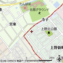 愛知県犬山市上野新町15-8周辺の地図