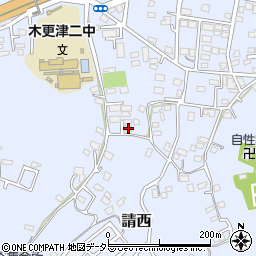 千葉県木更津市請西835周辺の地図