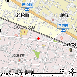 大津荘周辺の地図