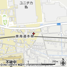 岐阜県不破郡垂井町2439-12周辺の地図