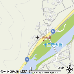 兵庫県養父市十二所64周辺の地図