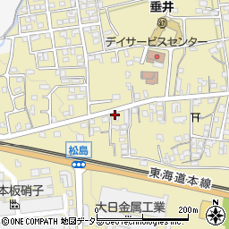 岐阜県不破郡垂井町670周辺の地図