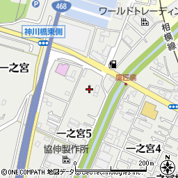株式会社エス・ケイ・ディ　寒川営業所周辺の地図