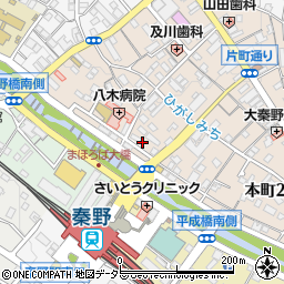 本町商店周辺の地図