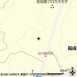 鳥取県西伯郡南部町福成1199周辺の地図