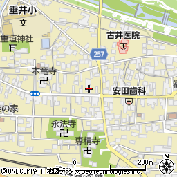 岐阜県不破郡垂井町1222周辺の地図