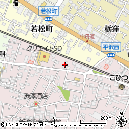 ドルフ渋沢周辺の地図