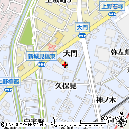 愛知県犬山市上野大門707-1周辺の地図
