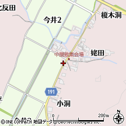 愛知県犬山市今井姥田95周辺の地図