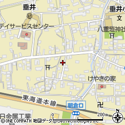 岐阜県不破郡垂井町706-2周辺の地図