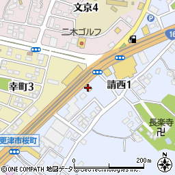 マクドナルド１６号木更津店周辺の地図