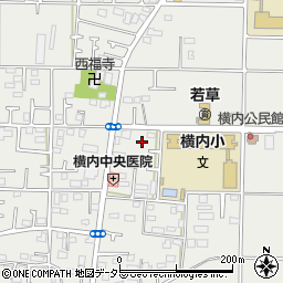 神奈川県平塚市横内2722周辺の地図