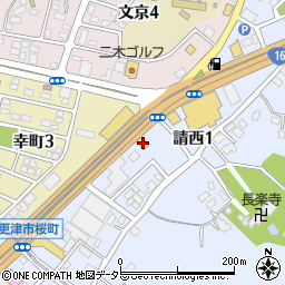 マクドナルド１６号木更津店周辺の地図