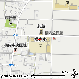 神奈川県平塚市横内2687周辺の地図