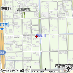 岐阜県大垣市林町7丁目228周辺の地図