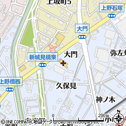 愛知トヨタＷＥＳＴ　犬山上野店周辺の地図