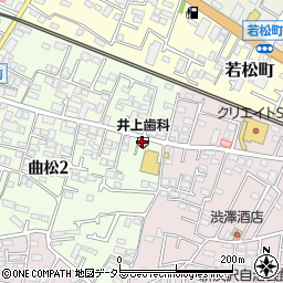 ヤオマサ株式会社　渋沢店周辺の地図