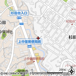 神奈川県横浜市磯子区上中里町630周辺の地図