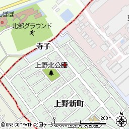 愛知県犬山市上野新町417周辺の地図