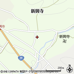 鳥取県八頭郡八頭町新興寺581周辺の地図