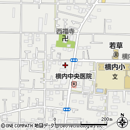 神奈川県平塚市横内2741周辺の地図