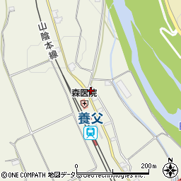 兵庫県養父市堀畑137周辺の地図