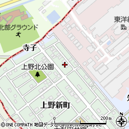 愛知県犬山市上野新町480周辺の地図