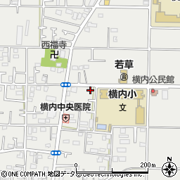 神奈川県平塚市横内2717周辺の地図