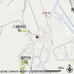 岐阜県多治見市大針町579周辺の地図