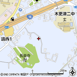 千葉県木更津市請西976周辺の地図