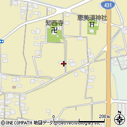 島根県出雲市大社町中荒木1304周辺の地図