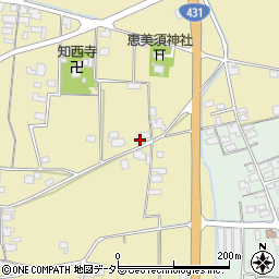 島根県出雲市大社町中荒木恵美須1336周辺の地図