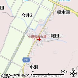 愛知県犬山市今井姥田82周辺の地図