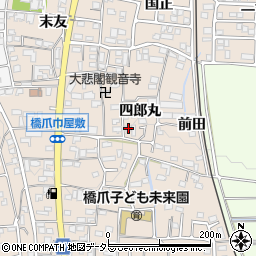 愛知県犬山市橋爪四郎丸39周辺の地図