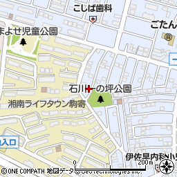 神奈川県藤沢市石川678-11周辺の地図