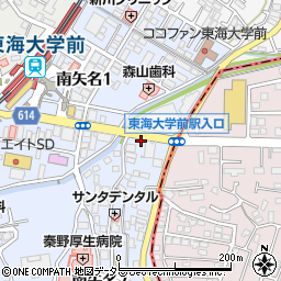 ユアー・パーキング東海大学前駅第２駐車場周辺の地図