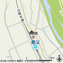 兵庫県養父市堀畑93周辺の地図